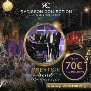 radisson hotel banquet hall docek nove godine 2027